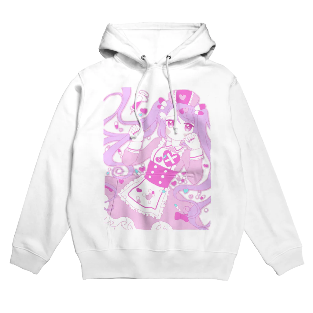 かわいいもののおみせ　いそぎんちゃくのゆめかわナースちゃん Hoodie