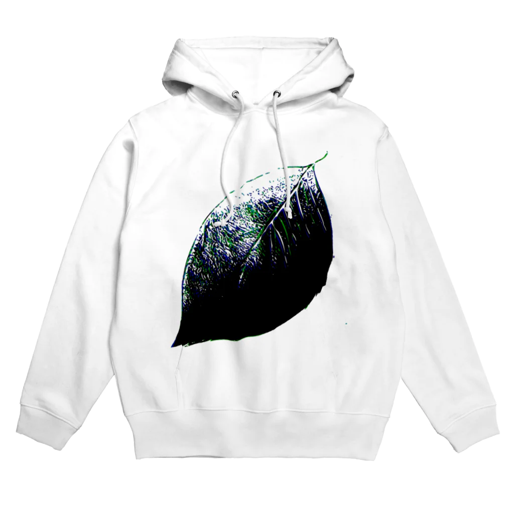 GreenTeaBreakのLeaf duo tone Hoodie