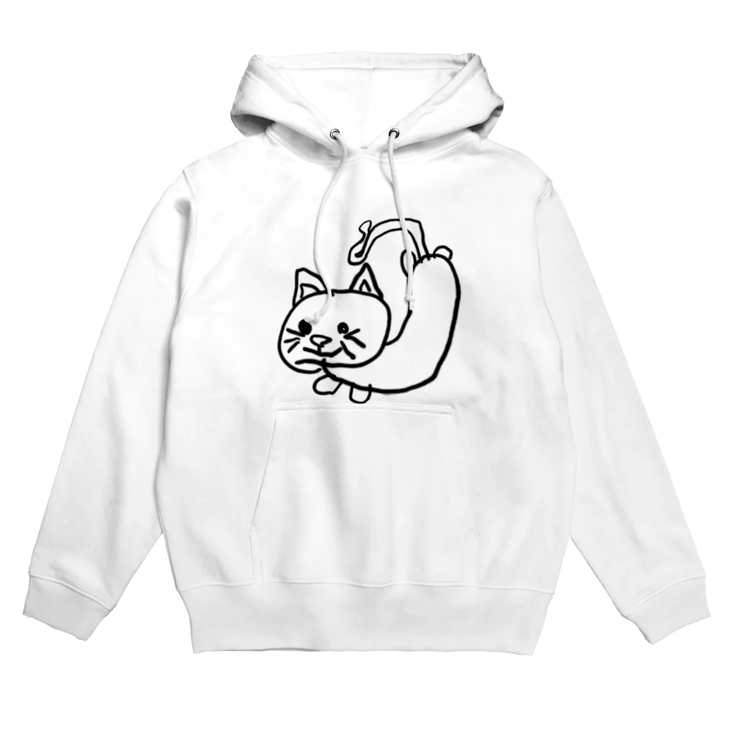 瀬戸内釣りざんまい公式グッズの近所にいるノラネコン Hoodie