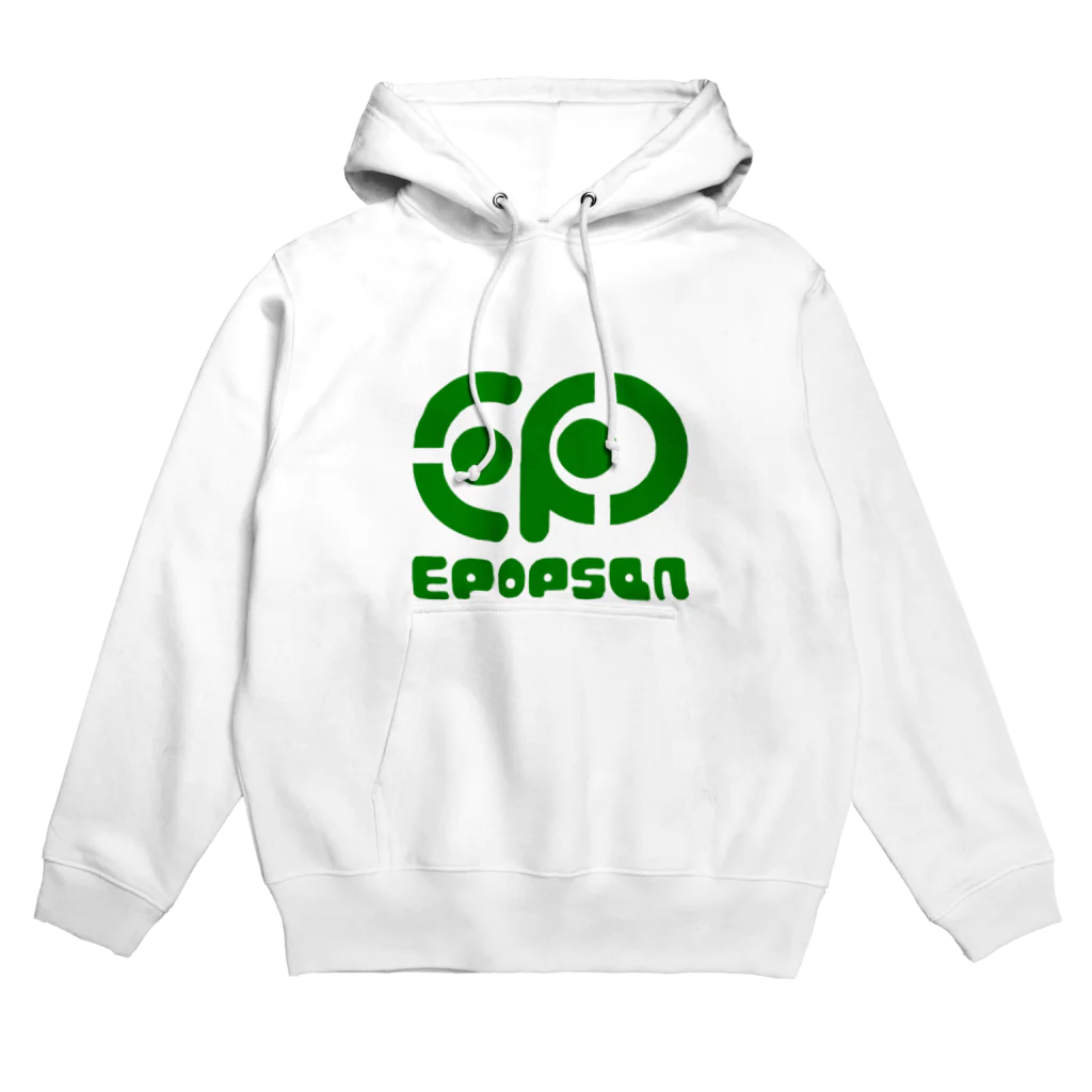 イポップサン-epopsan-のイポップサンロゴマーク緑 Hoodie