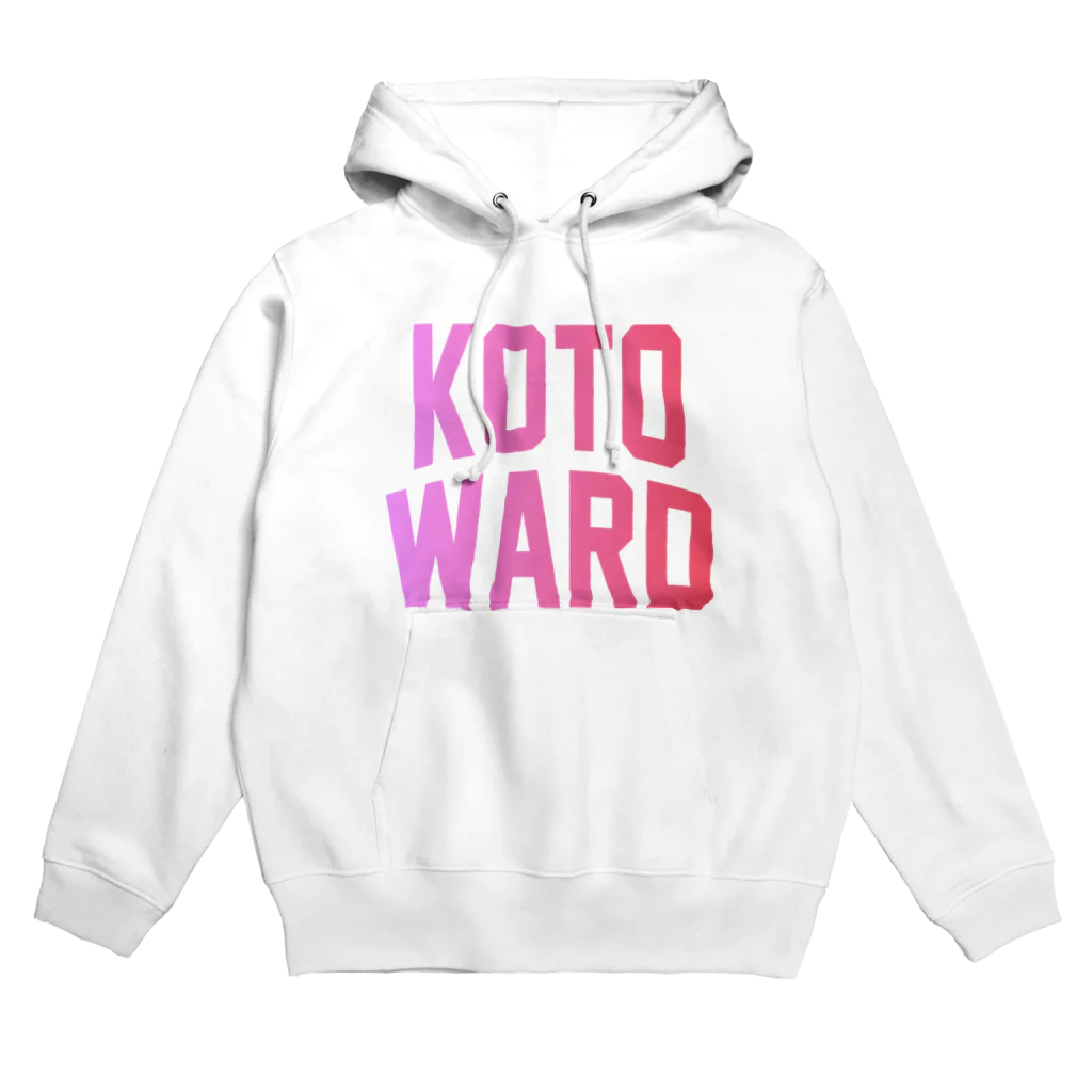 JIMOTO Wear Local Japanの江東区 KOTO WARD パーカー