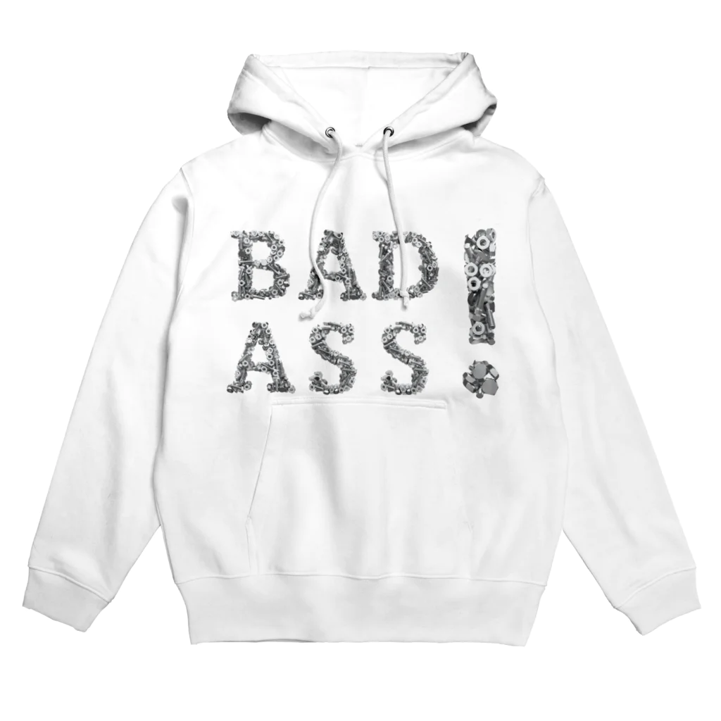 SANKAKU DESIGN STOREのからくりナットでBAD ASS! パーカー