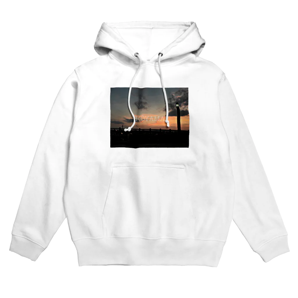 KŌYAMAのKŌYAMA-AFTERGLOW2 Hoodie