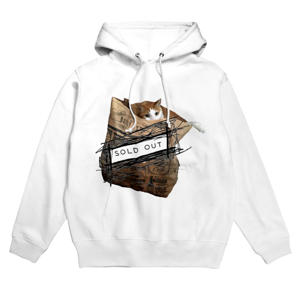 だっくのねこぶくろ　文字入り Hoodie