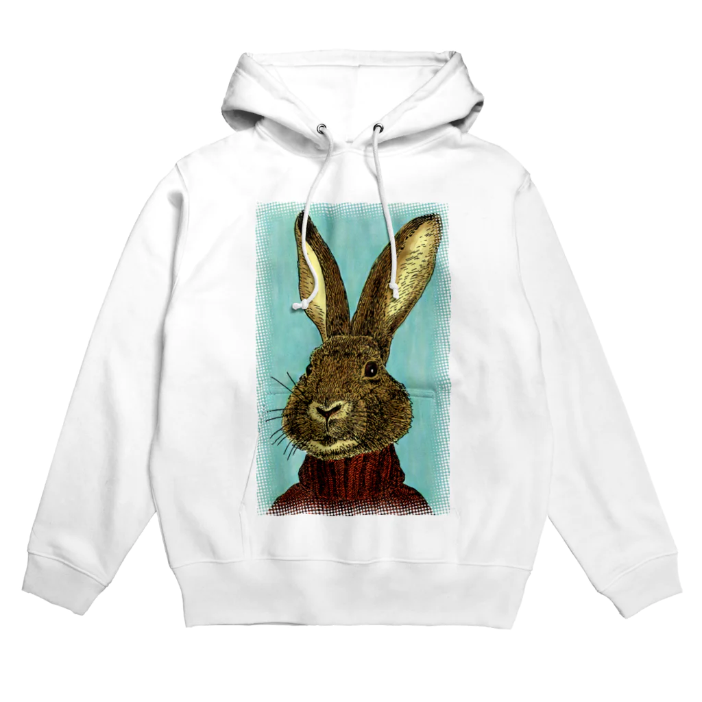 テクタク工房のセーターうさぎ Hoodie