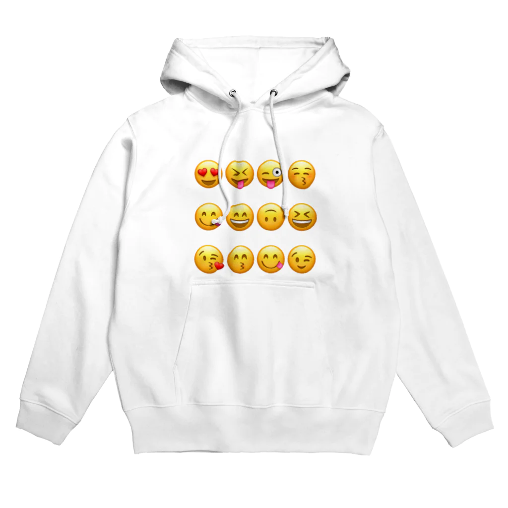 FUN TIMES POSITIVE VIBES。 のhappy face emojis Hoodie