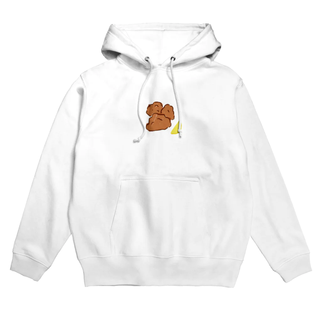 ここいでんの唐揚げ好きのけーとくん Hoodie