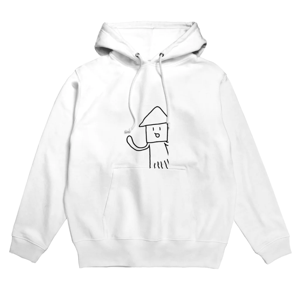 ・ANIPOP・のひょっこりイカ Hoodie