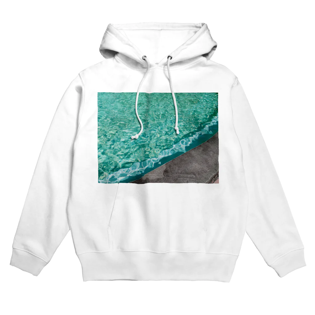 抽象画家ShizukiKagawaのみどりのふんすい Hoodie