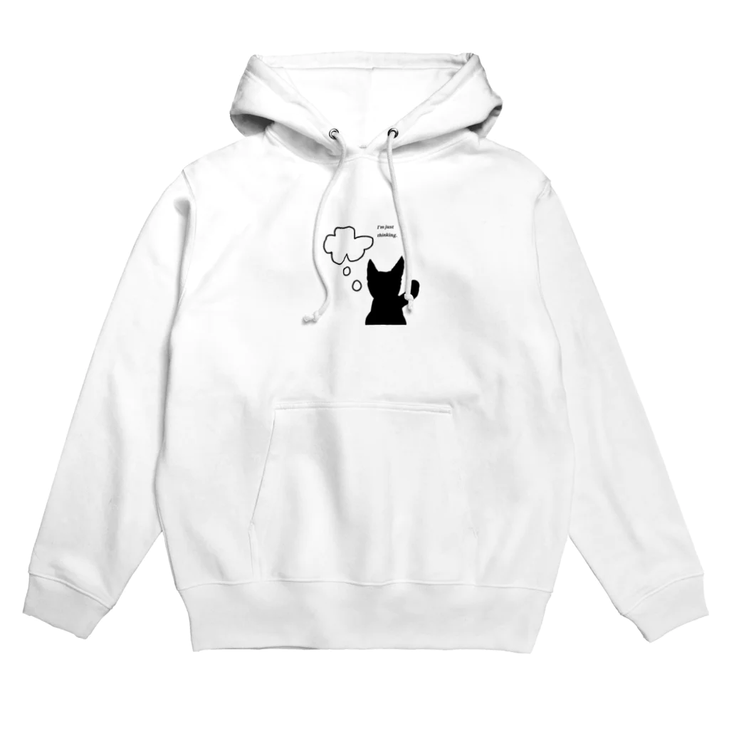 空飛ぶクジラの考える猫 Hoodie