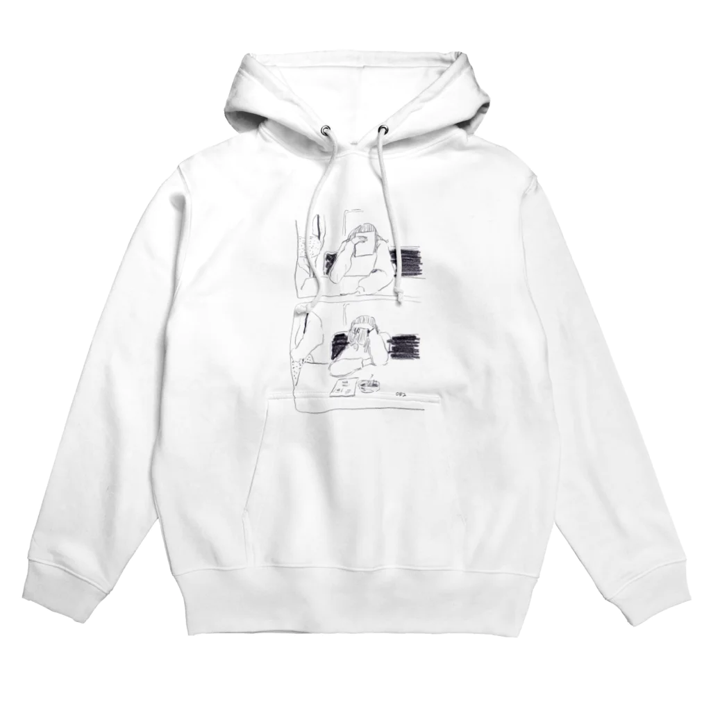 物販のコマ送り Hoodie