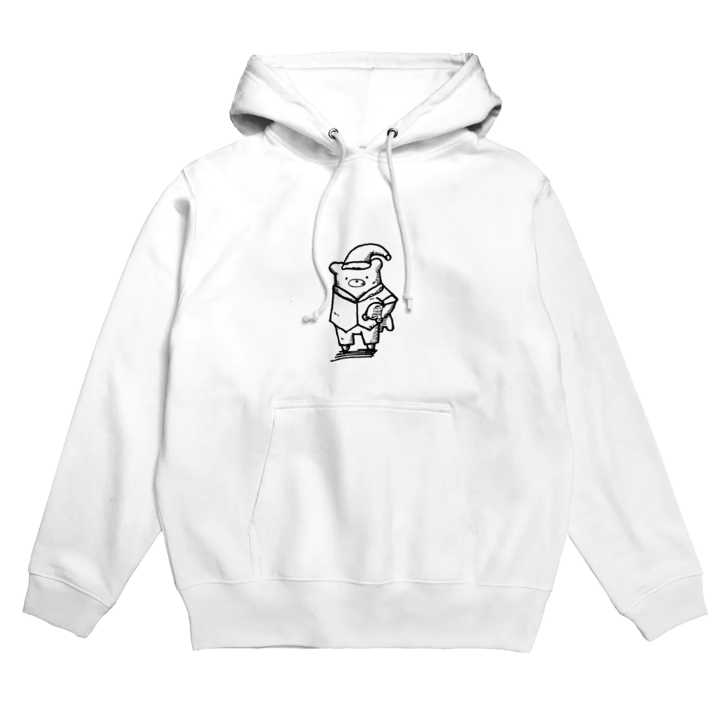 黒瀬のくまの 寝る前のくま Hoodie