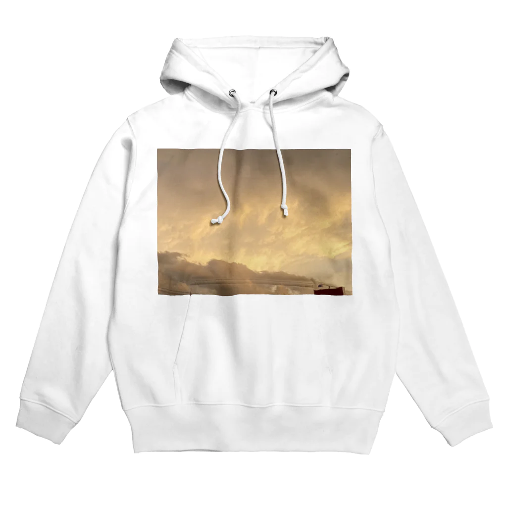 kaori＊ボタンの夕焼け Hoodie