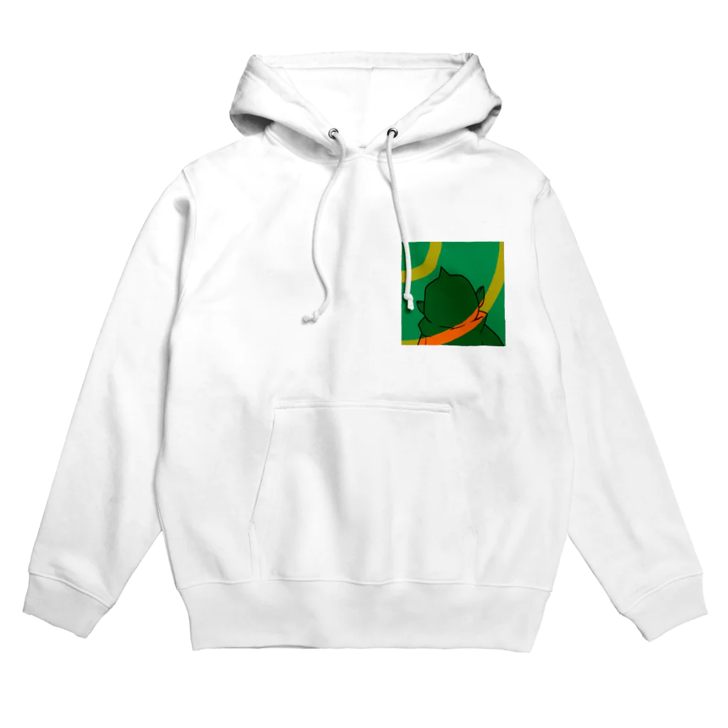 バーチャルゴブリン🗿毎週火曜22時配信のバーチャルゴブリン　シルエット Hoodie