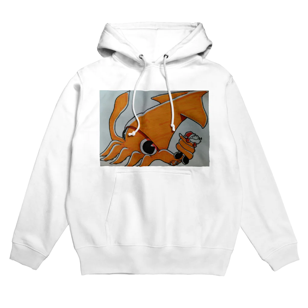 Tasukeのサンタ虐待シリーズ　いか Hoodie