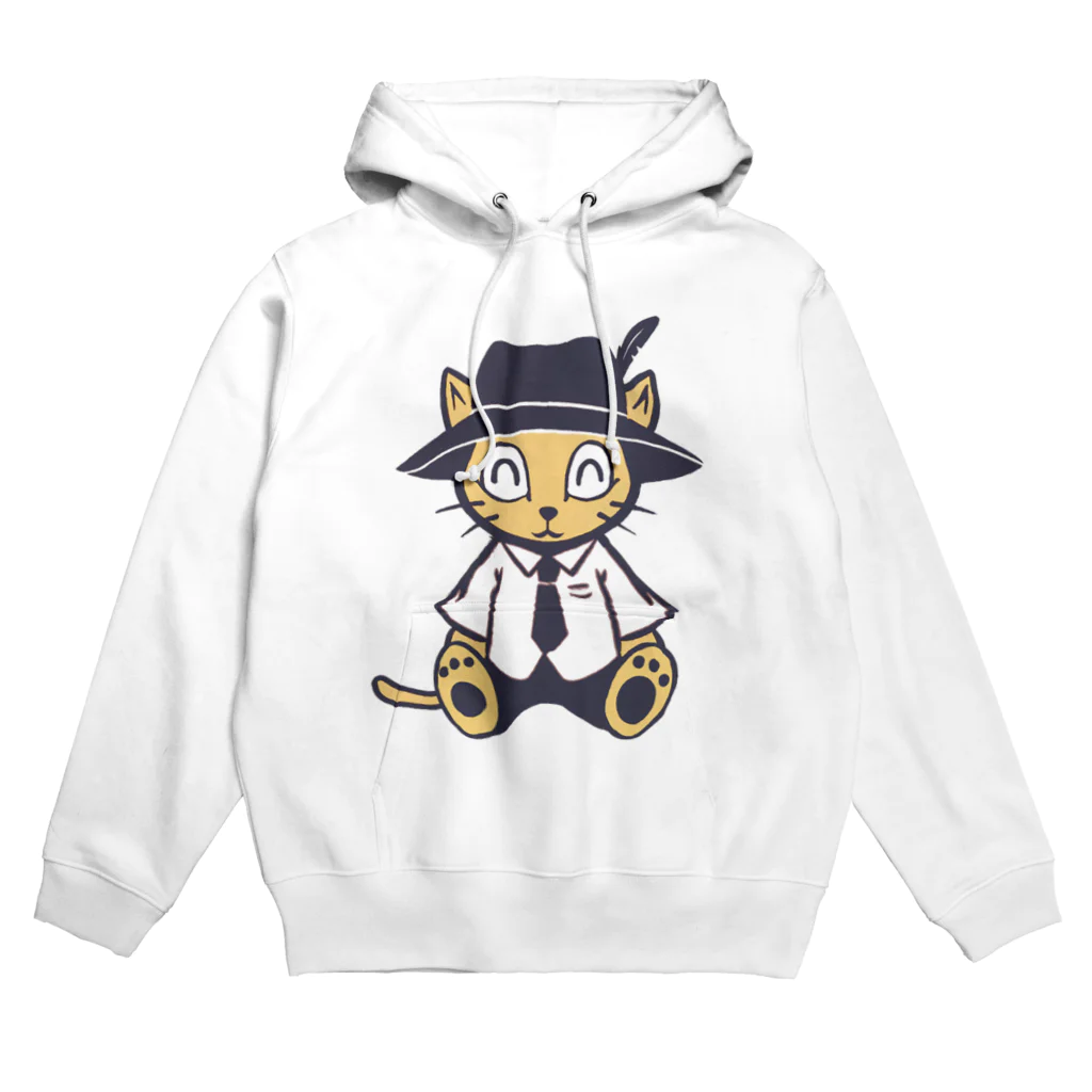 return_to_serenityの旅猫くん お座り Hoodie