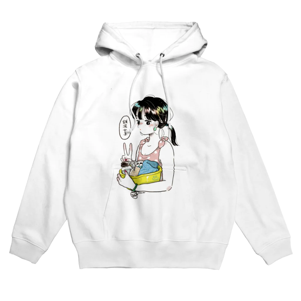 銭湯女子の銭湯女子・パーカー Hoodie