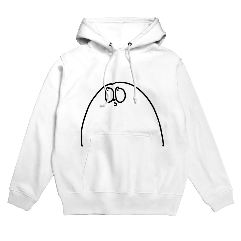 ザヨシコの例のアイツ（くろ） Hoodie