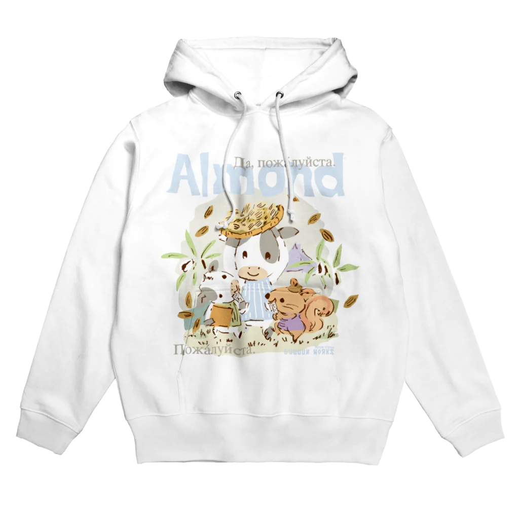 ビューン ワークスのAlmond Hoodie