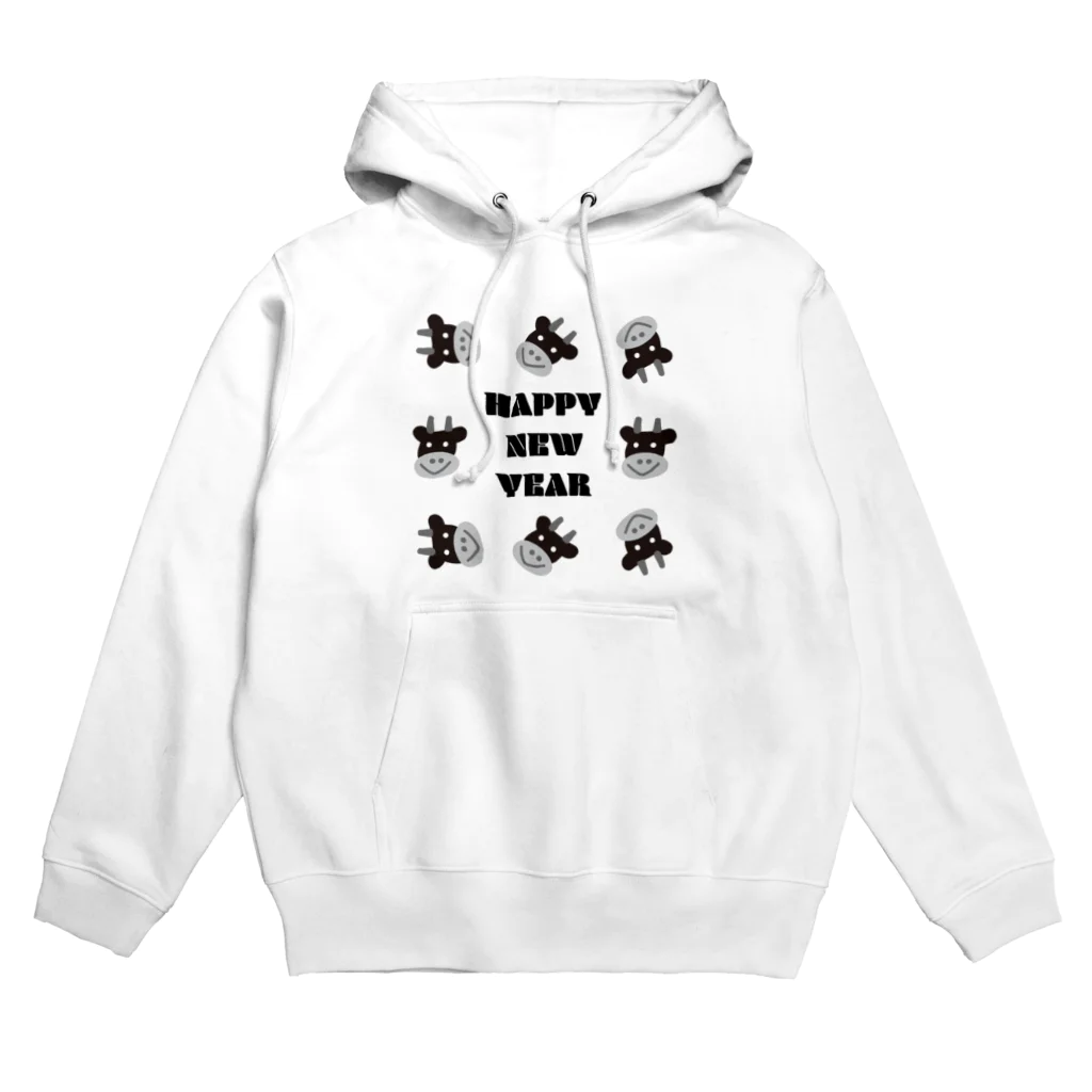 フカツ マリエの丑年HAPPY NEW YEAR Hoodie