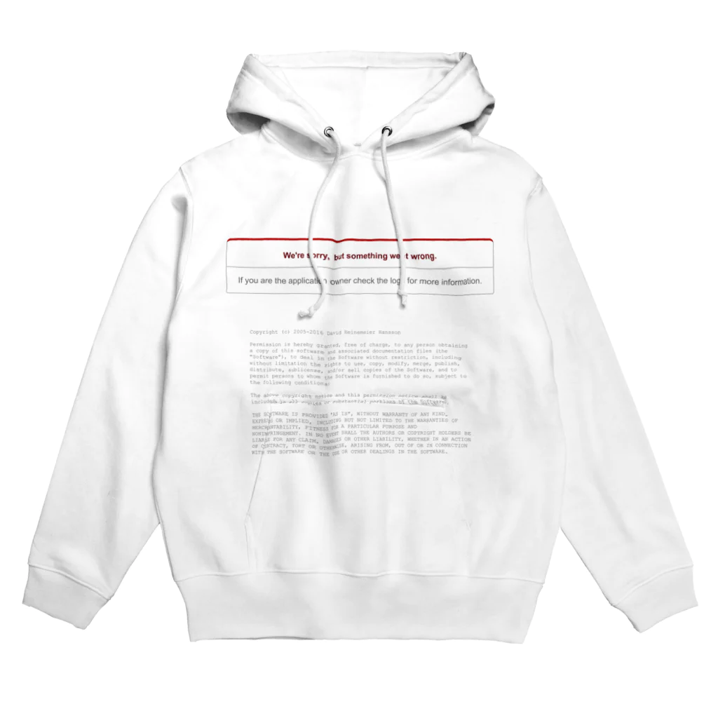 polamjagのError on Rails Hoodie