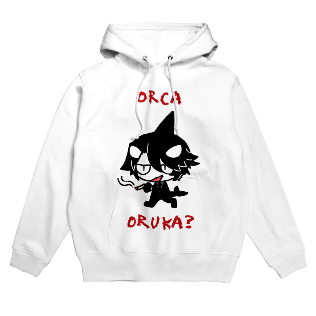 海の家 SUZURI支店のORCA ORUKA? Hoodie