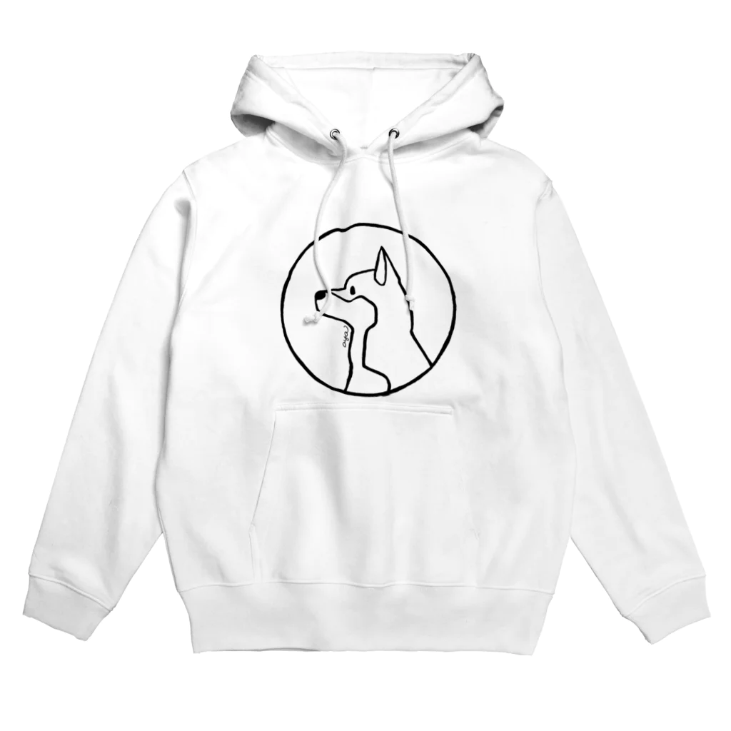 aya1の柴犬〈線･円〉 Hoodie