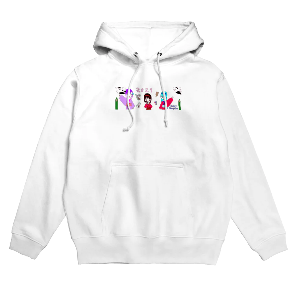 【妖怪高校】妖怪学園高等部 公式の妖怪高校2021 Hoodie