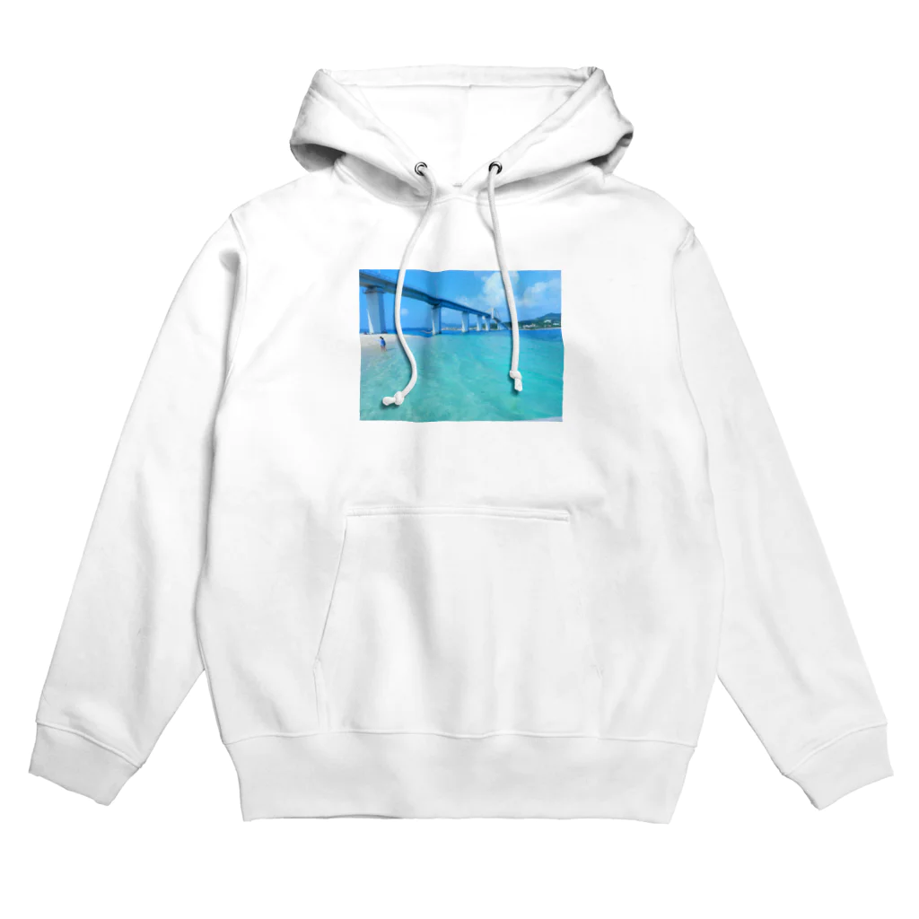 ren☆の沖縄の海 Hoodie