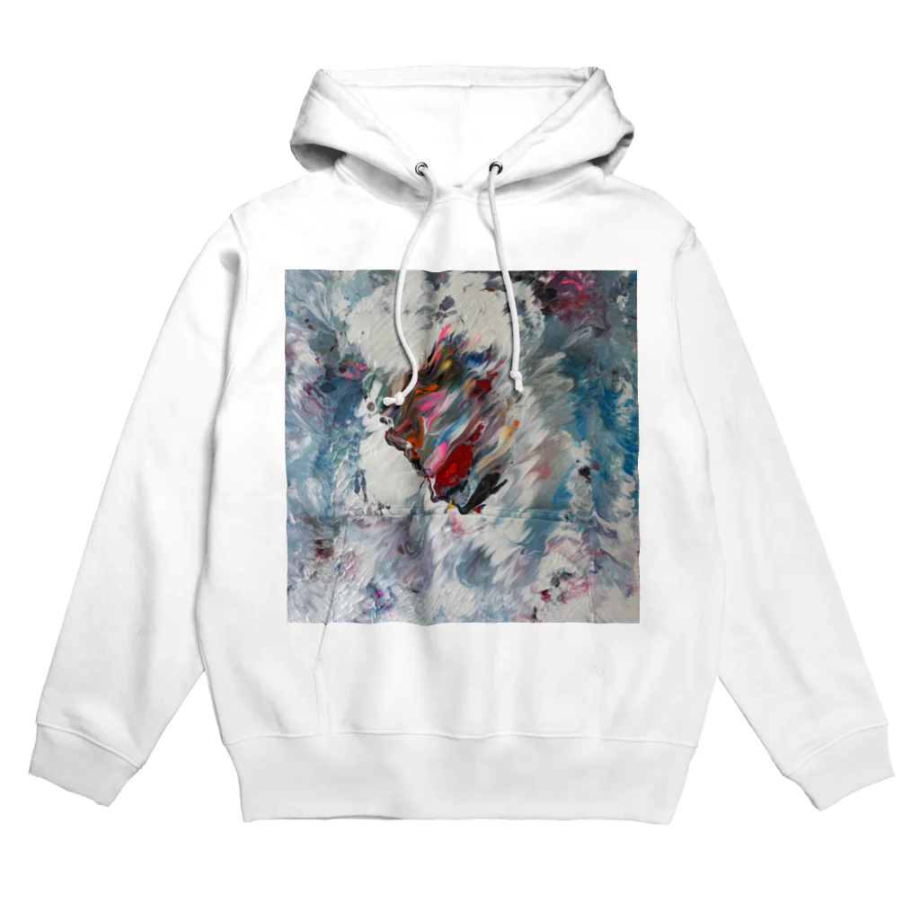 アオムラサキのSide Face 003 Hoodie