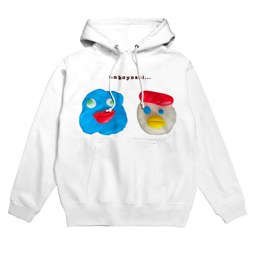 白坊ちゃんの粘土な2人 Hoodie