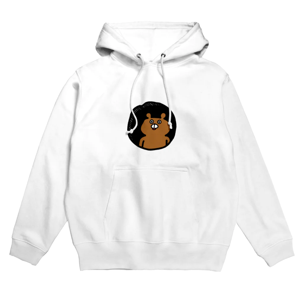 PokuStarの穴の中にクマ Hoodie