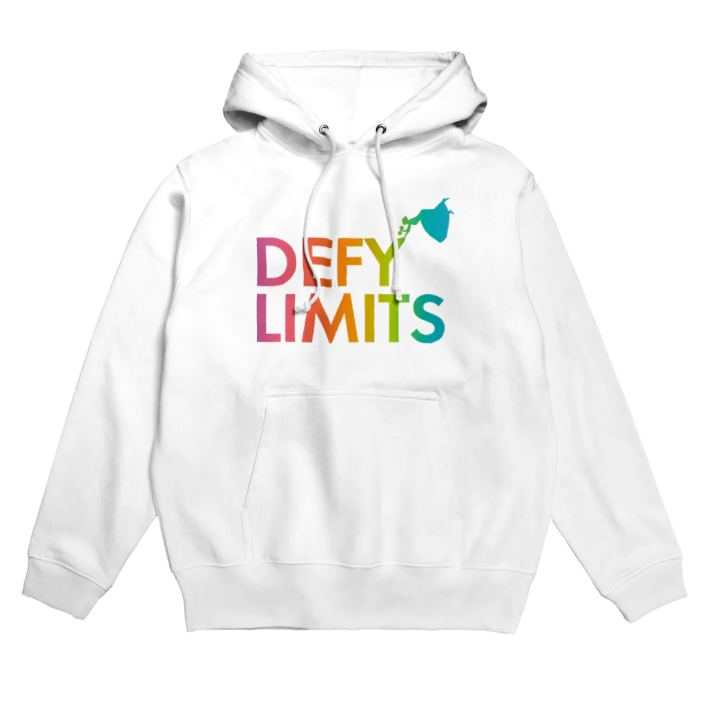 BASE forのDEFY LIMITS WOMAN Rainbow Hoodie