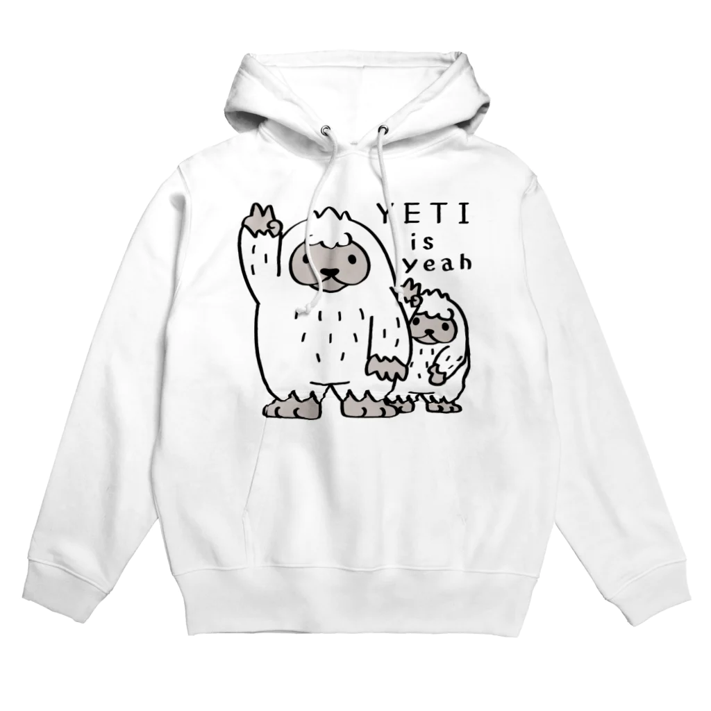 イラスト MONYAAT のイエティのイエ～イ　A Hoodie