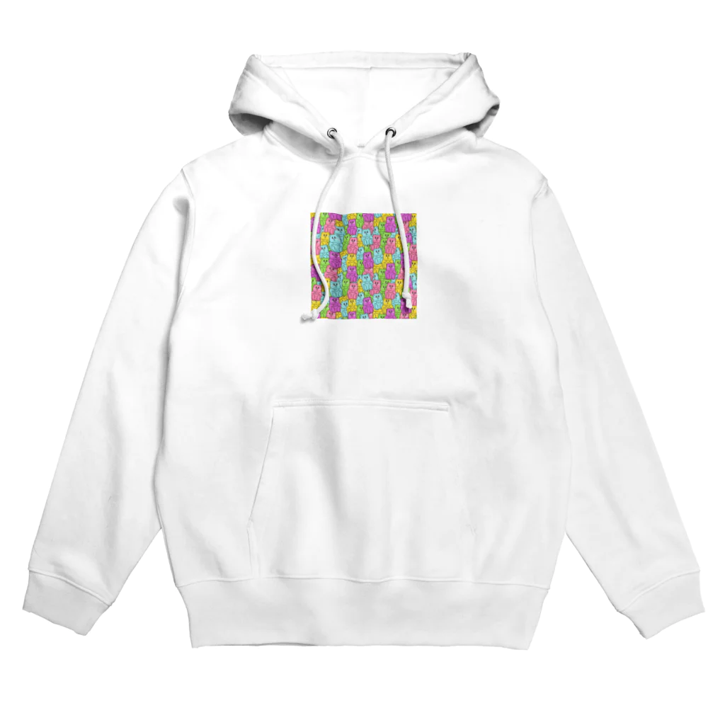 パプリカのカラフルベアー Hoodie