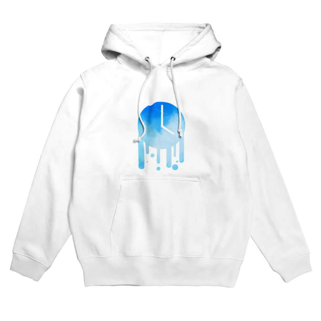 天雨さあまの天気屋さんの時間が溶けてゆく｡ 青空 Hoodie