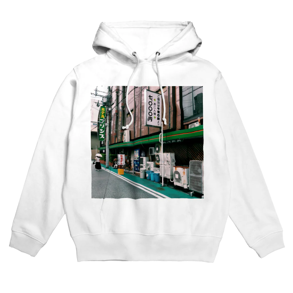 昭和レトロのホテルプリンス Hoodie