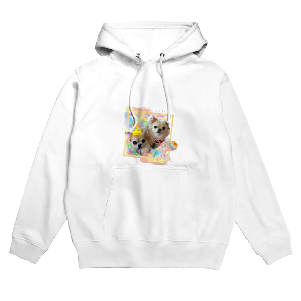 チビちゃんとココちゃんSHOPの絵画風のチビちゃんとココちゃん Hoodie