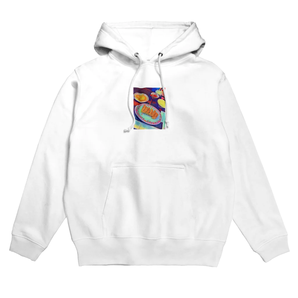 昭和レトロのGYOZA in KYOBASHI Hoodie