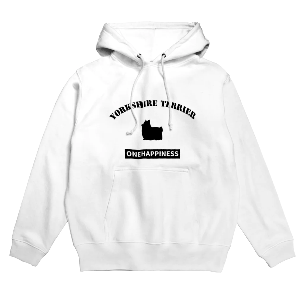 onehappinessのONEHAPPINESS　ヨークシャーテリア Hoodie