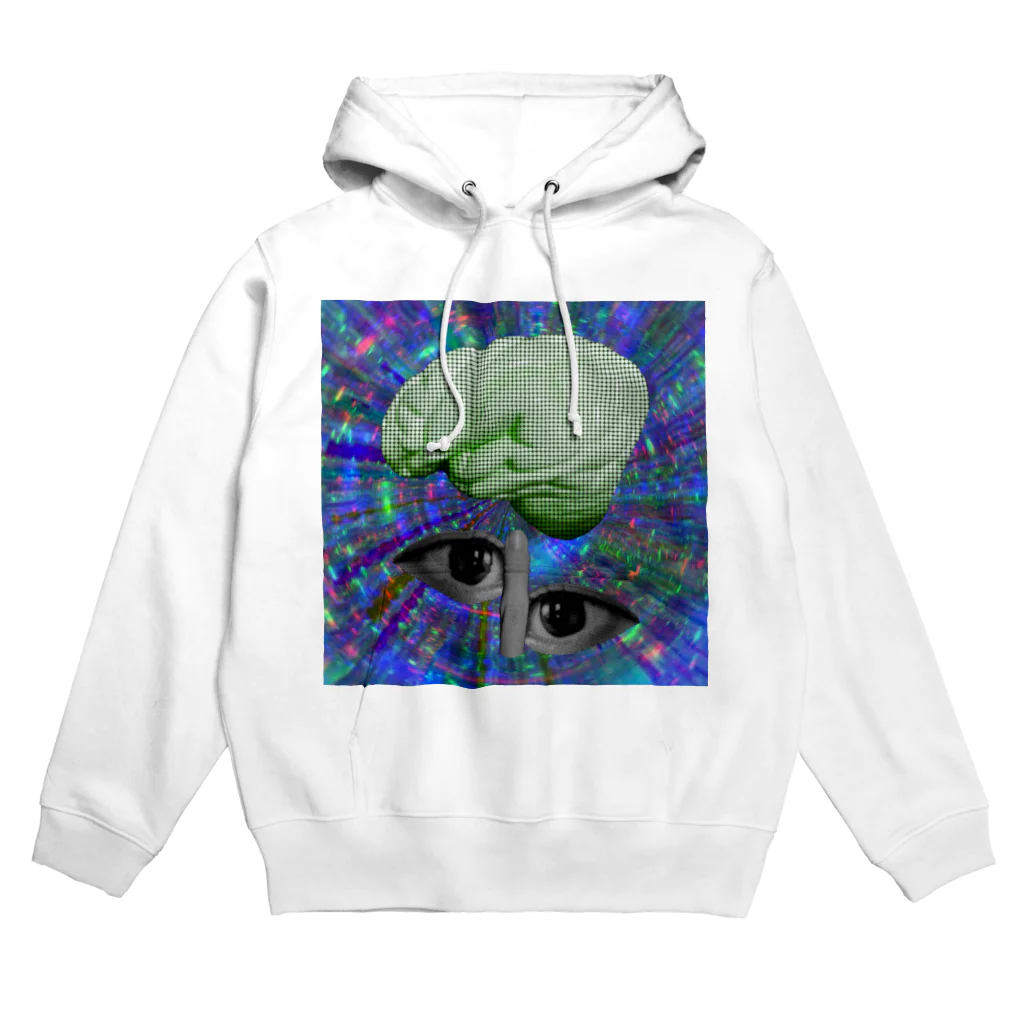 おめめ の 脳内しょっぷのおめめ の 脳味噌お花畑 Hoodie