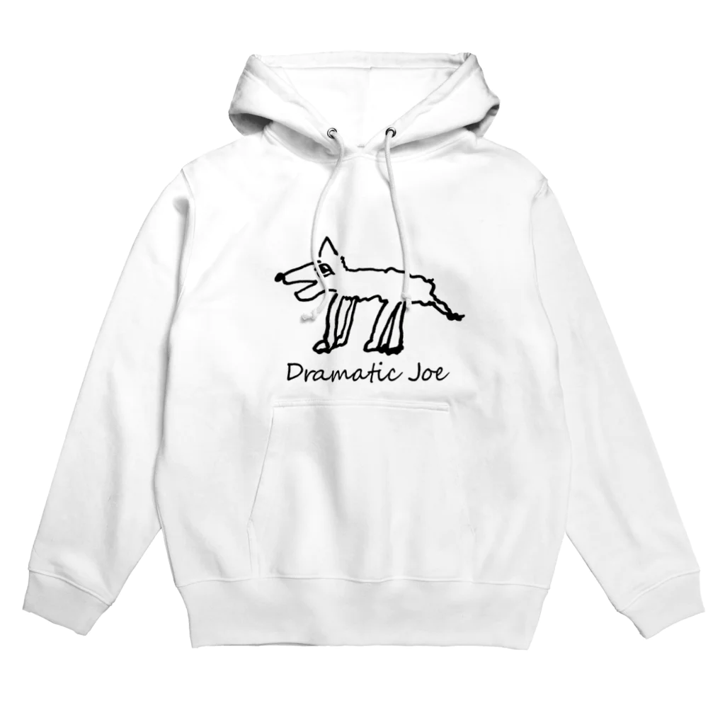 ドラジョーグッズストアの死にかけコヨーテ　前面バージョン Hoodie