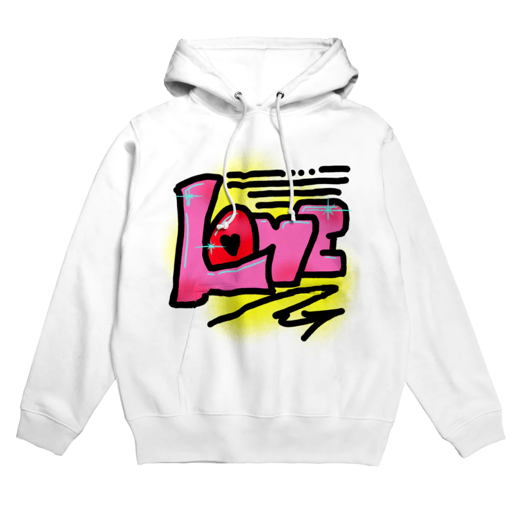 人食べるの「LOVE」 Hoodie