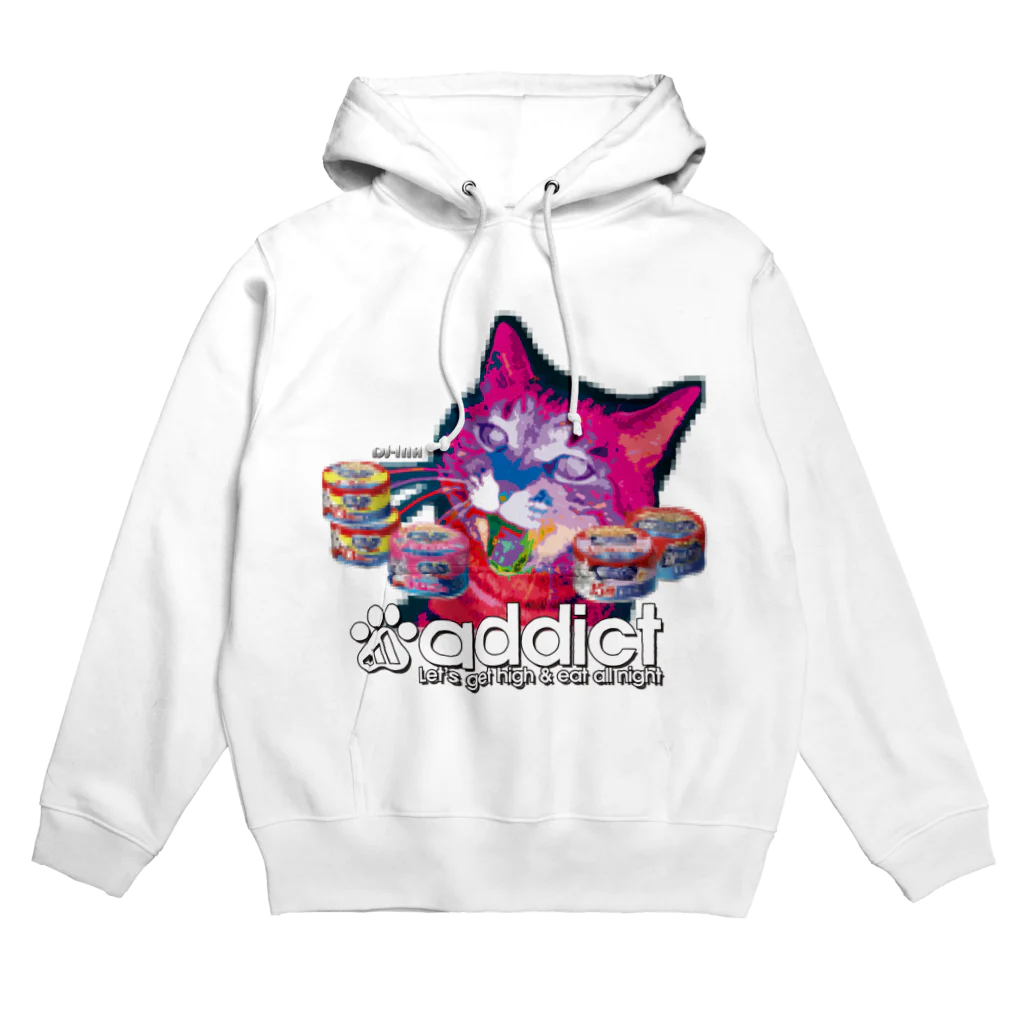 InaDesignのサイバー猫 Hoodie