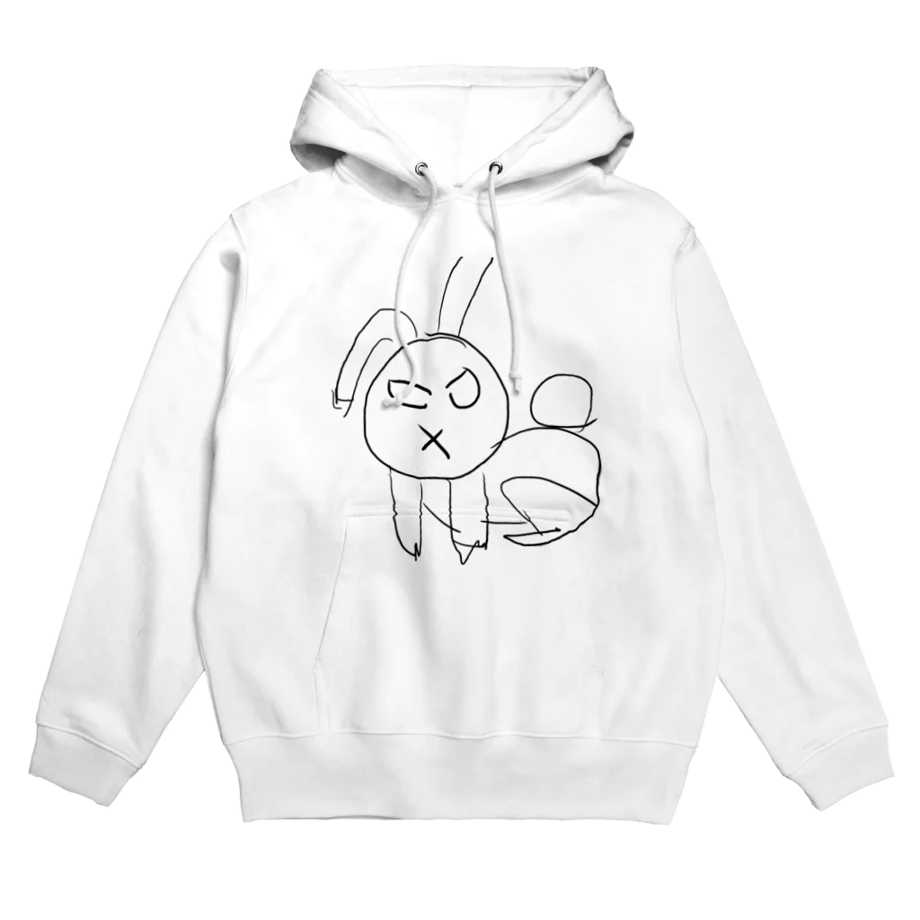 牧場仕立てのうさぎさん Hoodie