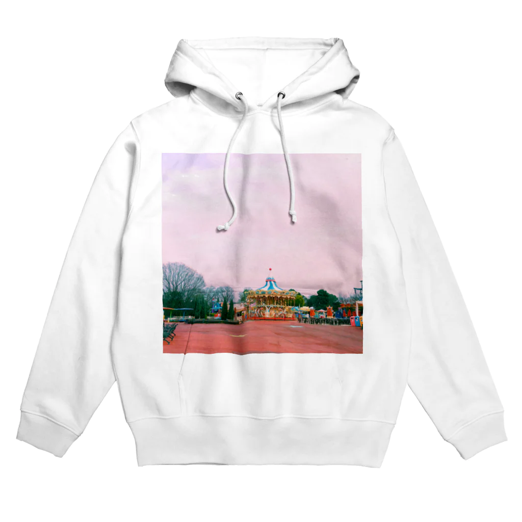 mochimochininaritaineeeeのピンクな遊園地 Hoodie