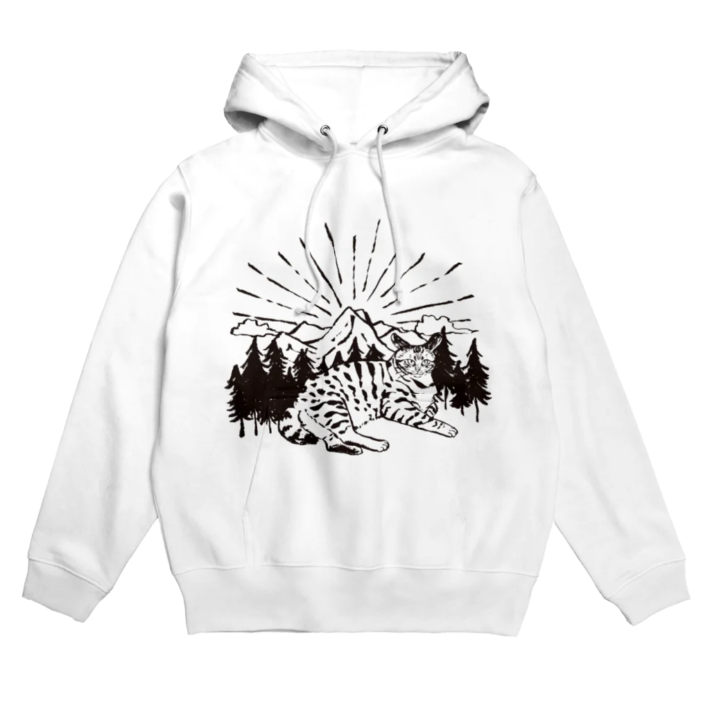 喫茶こぐまやの山はいいぞ Hoodie