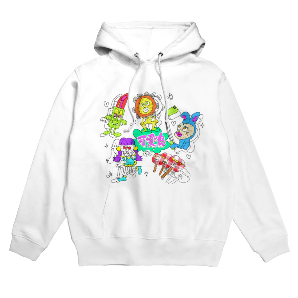 アイデア保存庫のかわいいものしりとり Hoodie