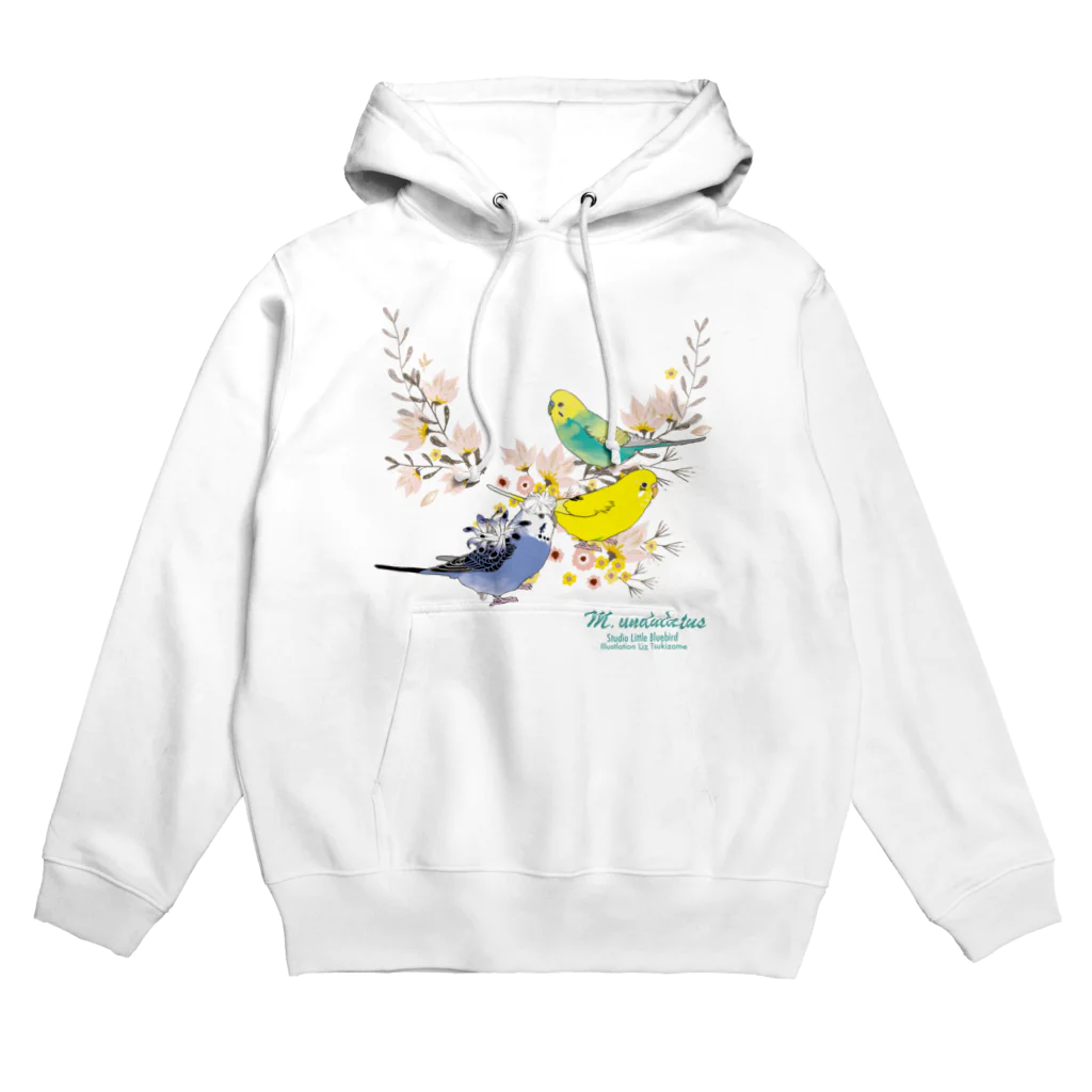 リズさんち🦜👶✨のFlowersセキセイちゃんず Hoodie