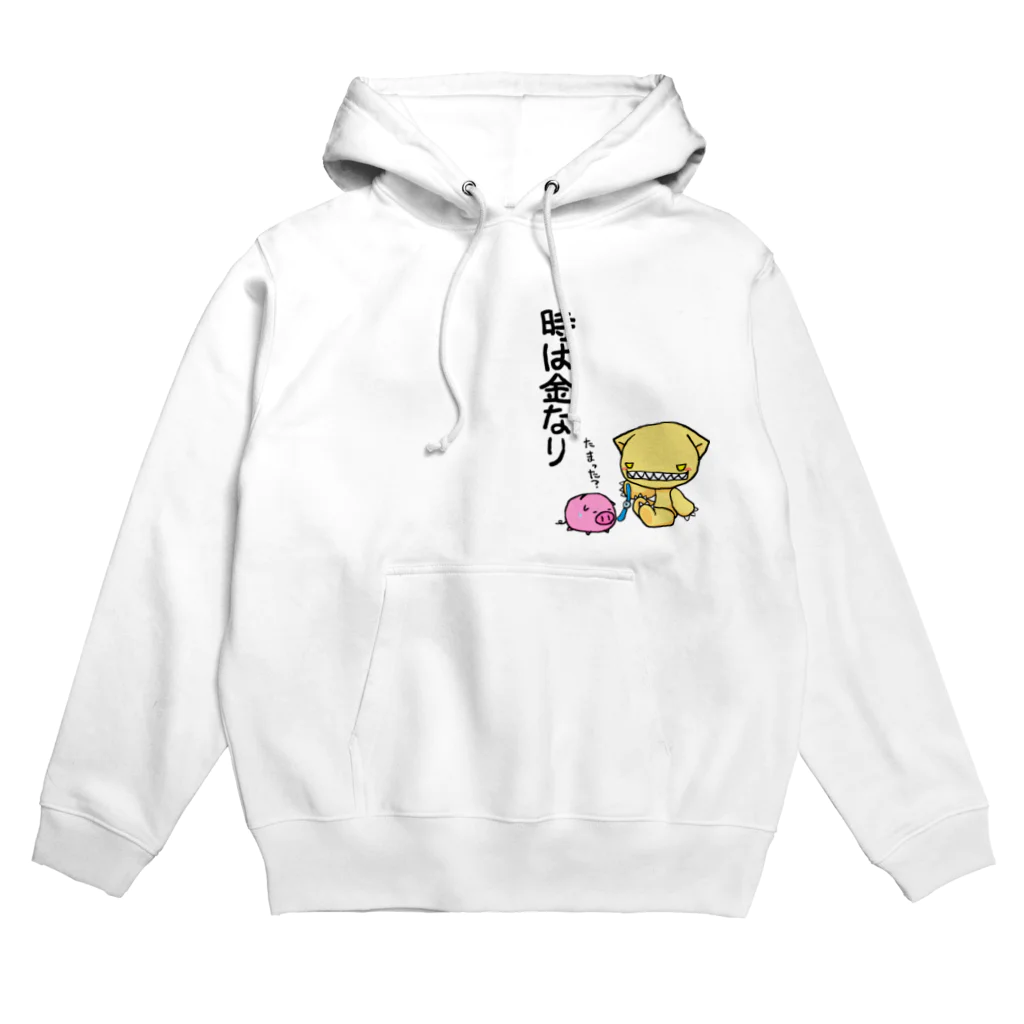 暁骨堂のモドキ【時は金なり】 Hoodie